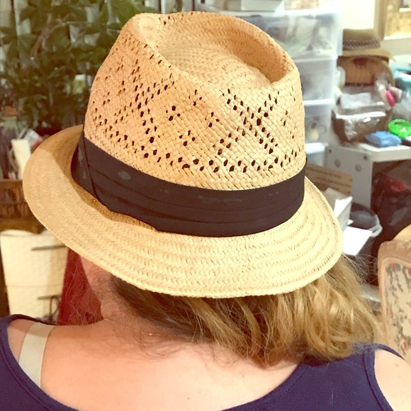 Obey Accessories Fedora Hat Straw By Obey Poshmark